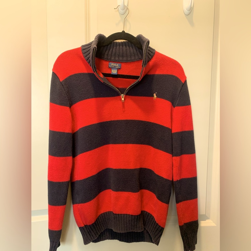 Unisex Junior Polo Zip-Up